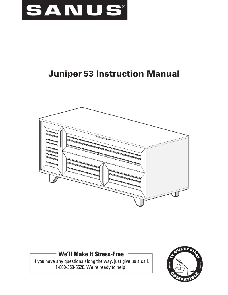 Image de la première page du manuel de l'appareil Juniper 53