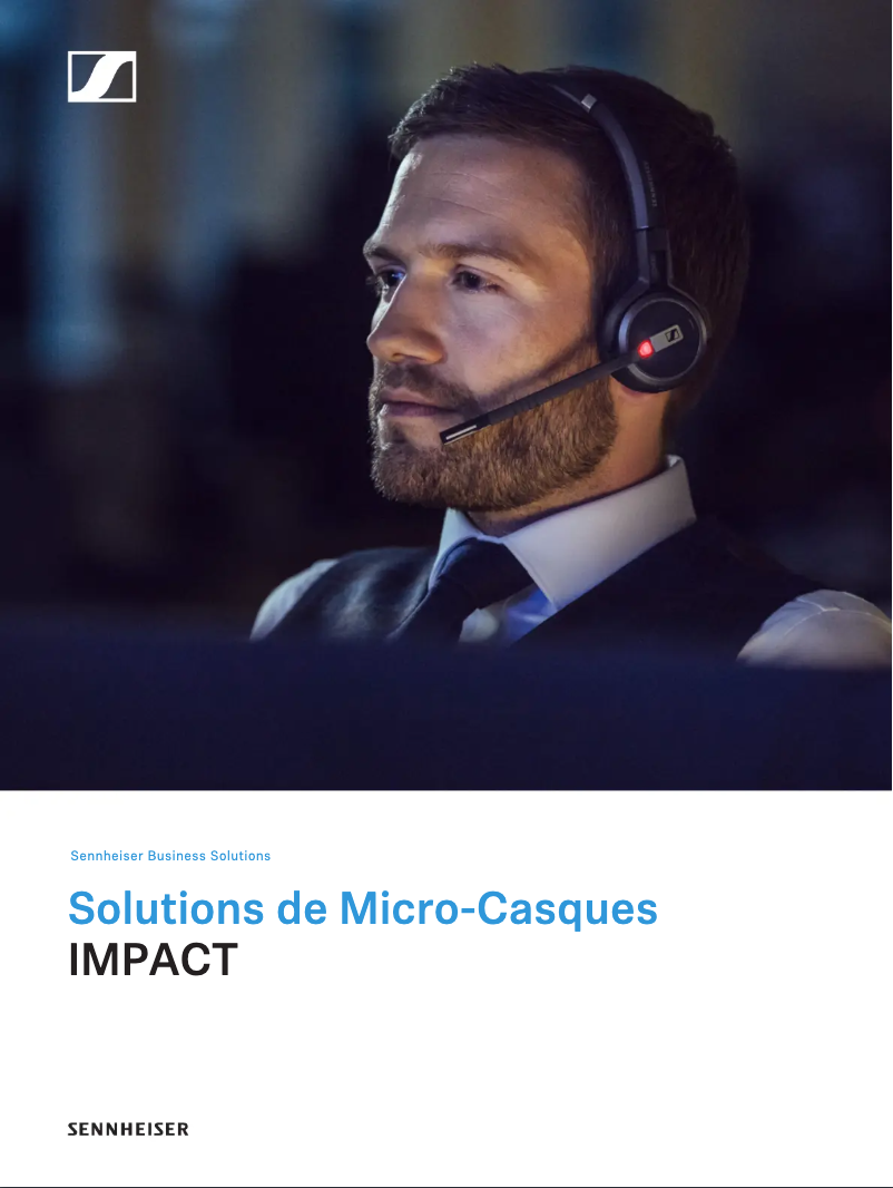 Page 1 de la notice Brochure Sennheiser SDW 5066