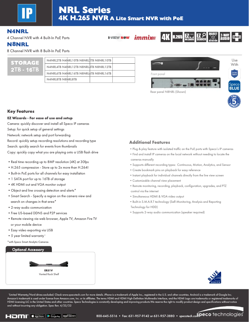 Image de la première page du manuel de l'appareil N8NRL