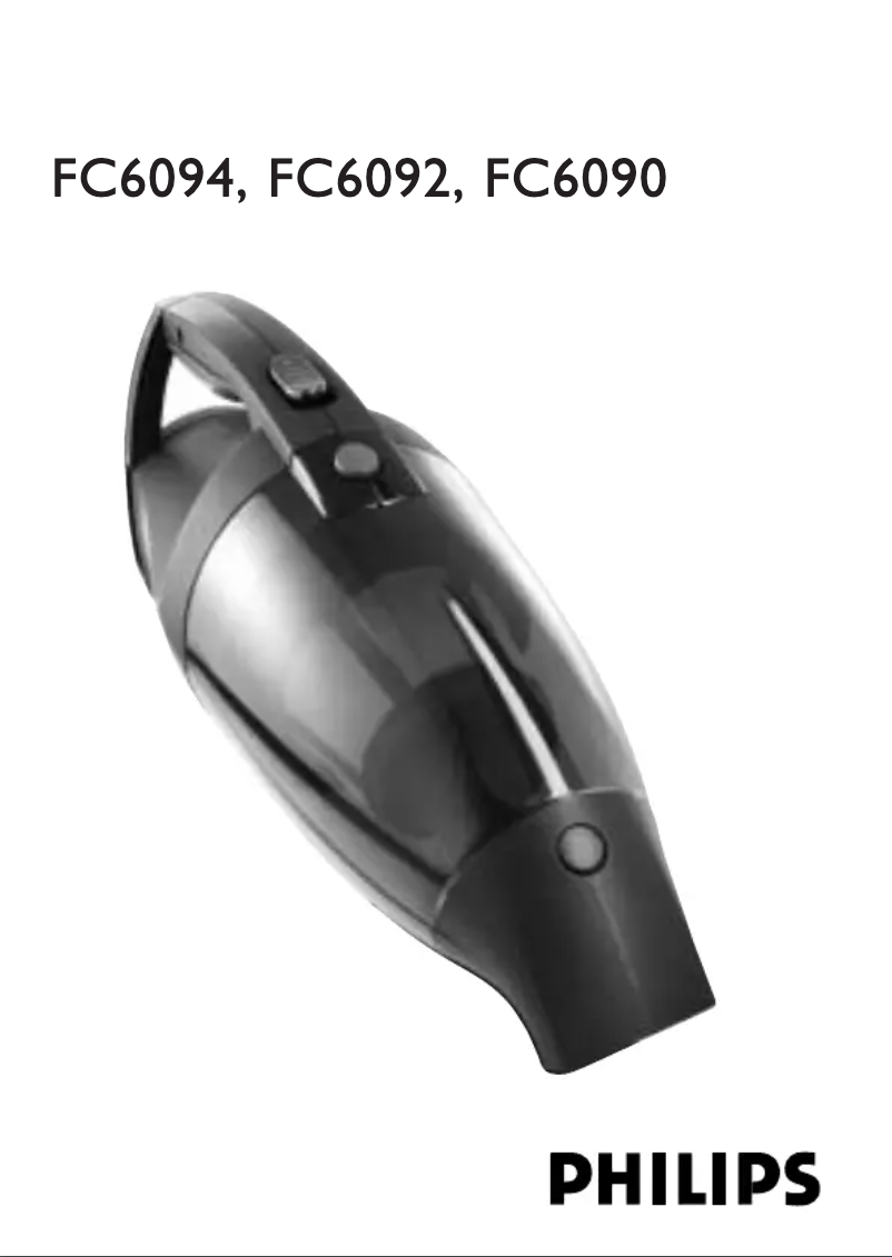 Image de la première page du manuel de l'appareil FC6090