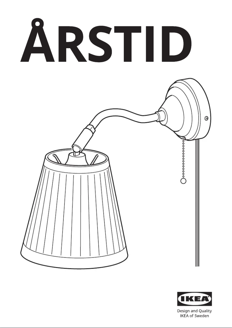 Image de la première page du manuel de l'appareil ÅRSTID 903.252.26