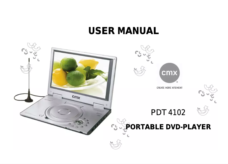 Image de la première page du manuel de l'appareil PDT 4102