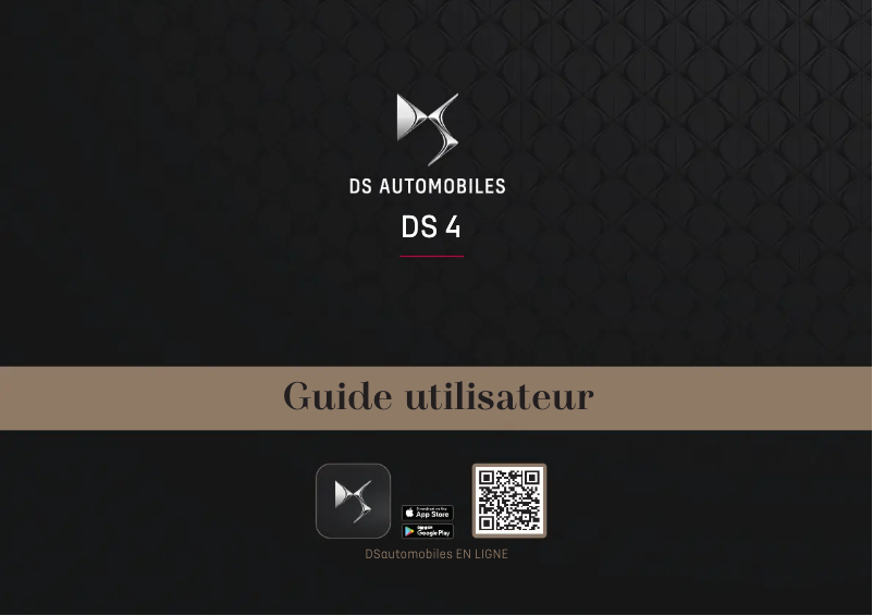 Page 1 de la notice Manuel utilisateur DS 4 (2024)