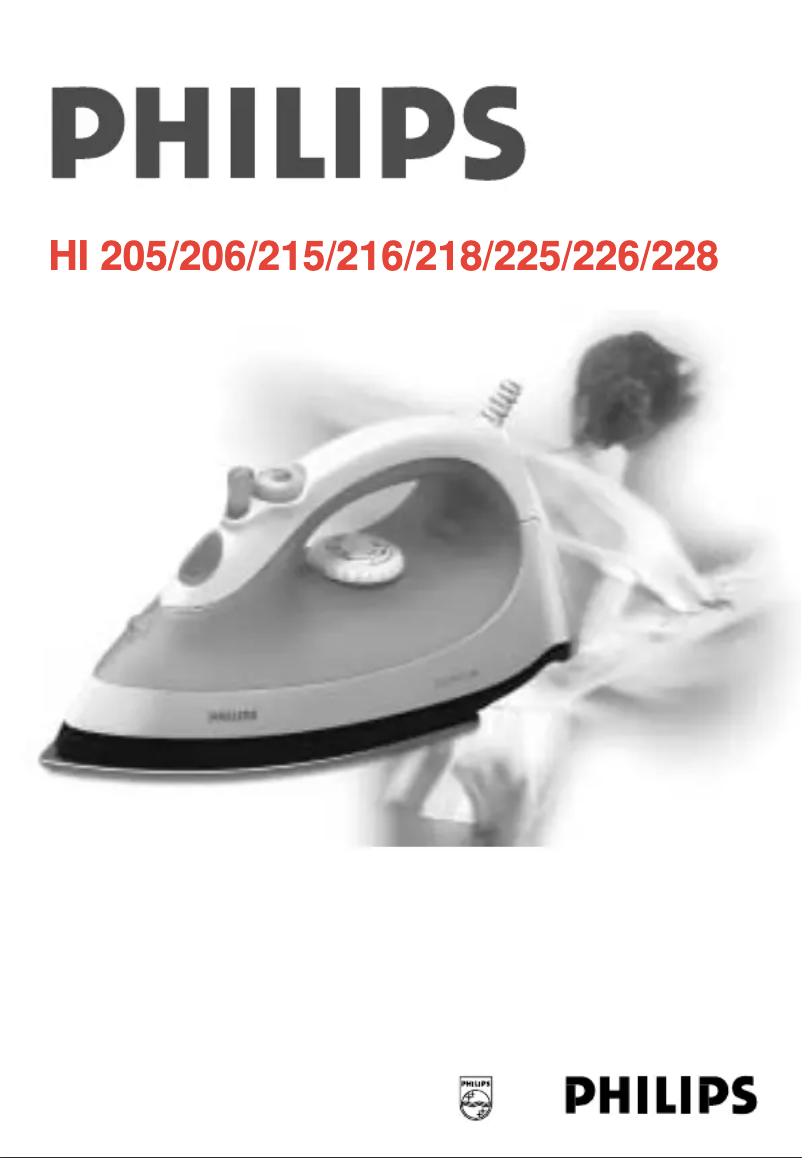 Image de la première page du manuel de l'appareil Comfort Hi206