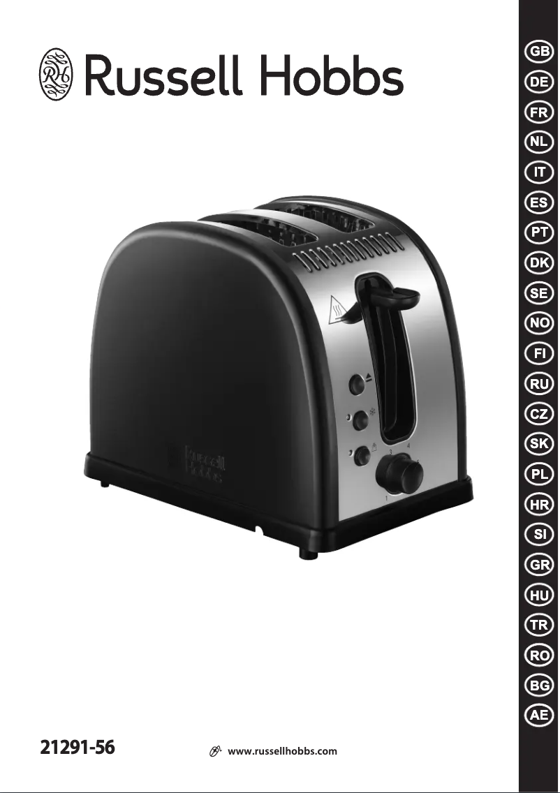 Page 1 de la notice Manuel utilisateur Russell Hobbs 21291-56