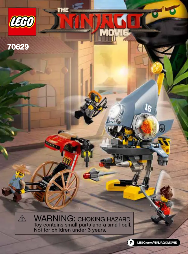 Page n°1 - Manuel utilisateur Lego Ninjago 70629