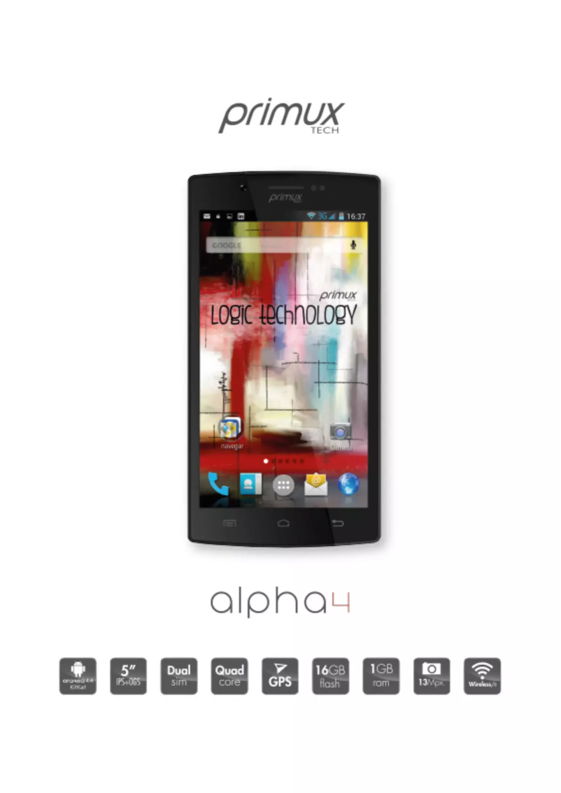 Page n°1 - Manuel utilisateur Primux Alpha 4