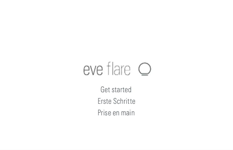 Page n°1 - Mode d'emploi EVE Flare