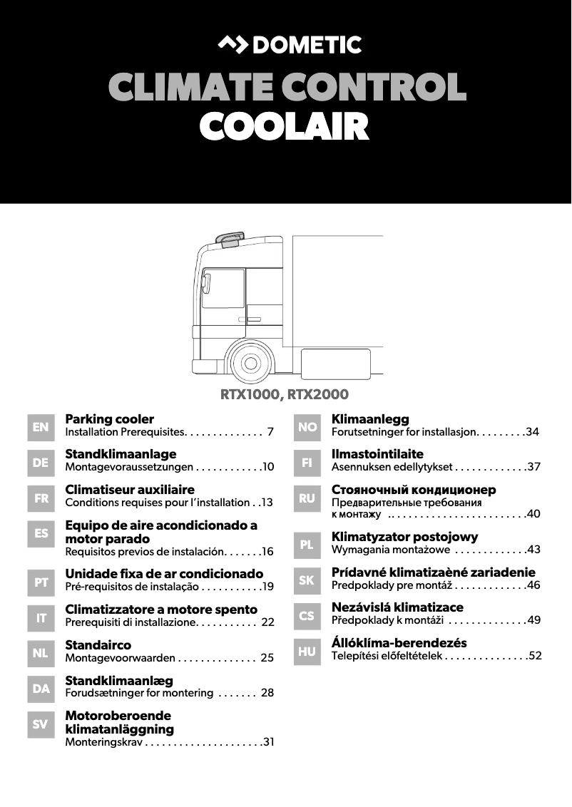 Image de la première page du manuel de l'appareil SPX 1200T