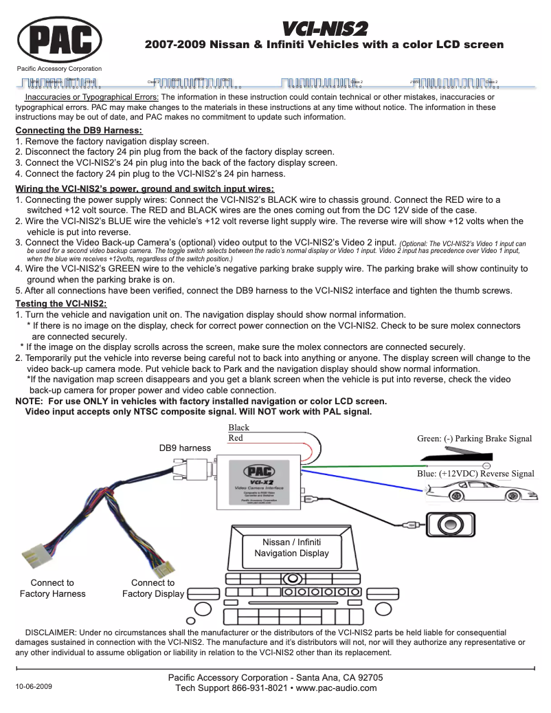 Page n°1 - Manuel utilisateur PAC VCI-NIS2