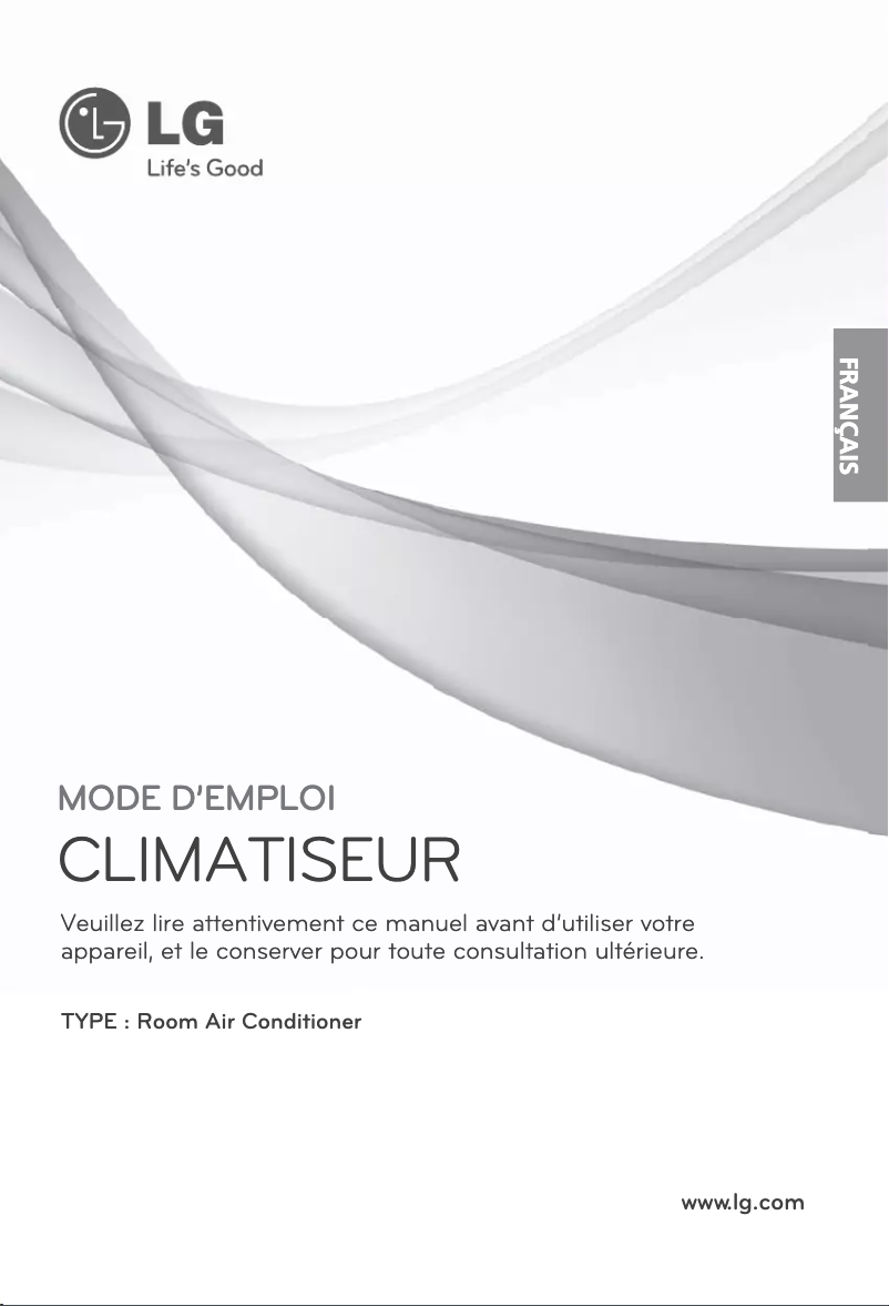 Page 1 de la notice Manuel utilisateur LG LAU181CNW