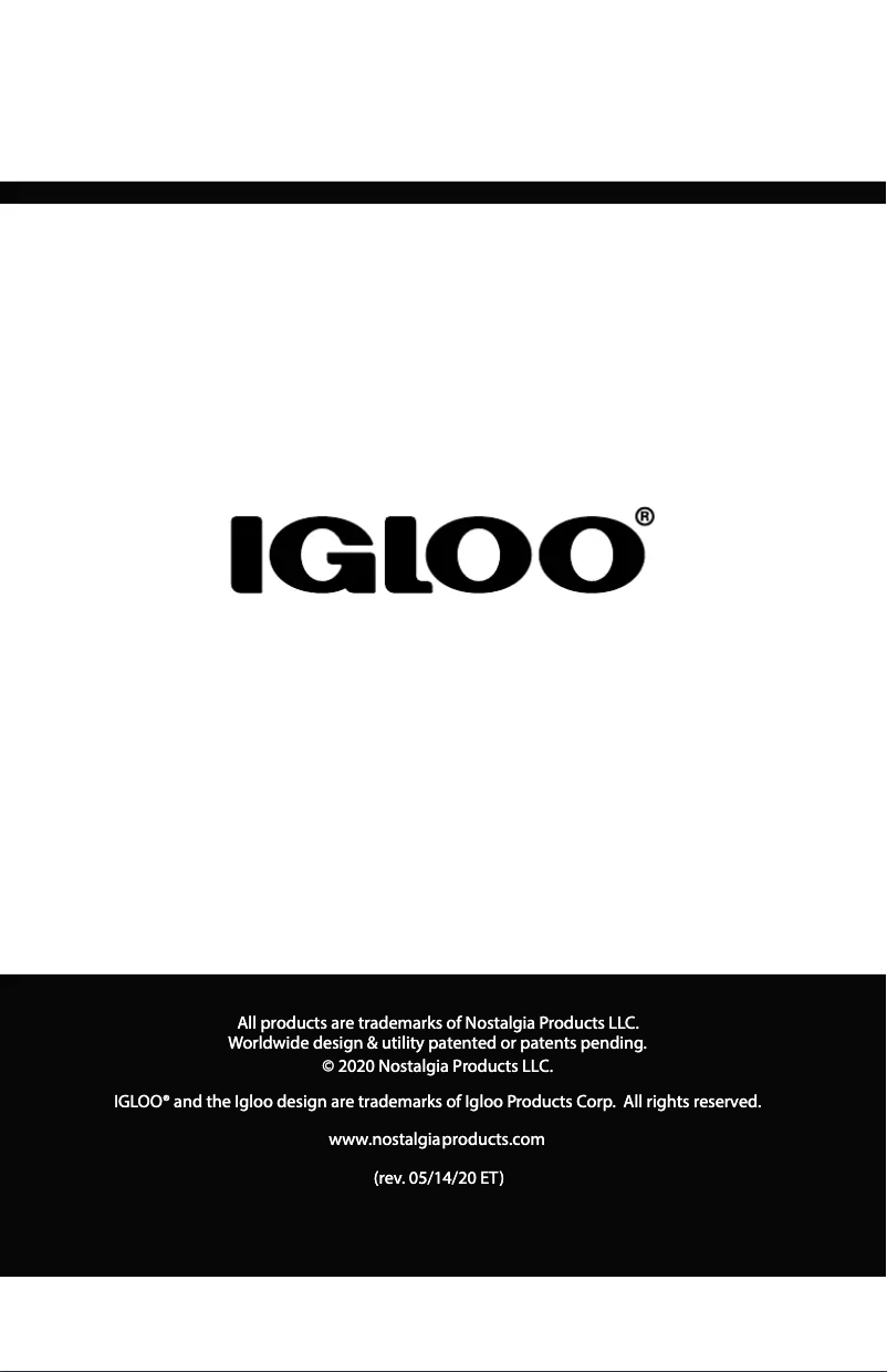 Page n°1 - Manuel utilisateur Igloo IWCBL50SCLD1CHBKS