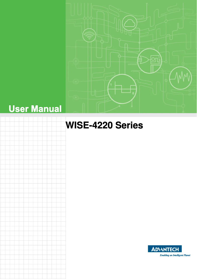 Page n°1 - Manuel utilisateur Advantech WISE-4220-S231A