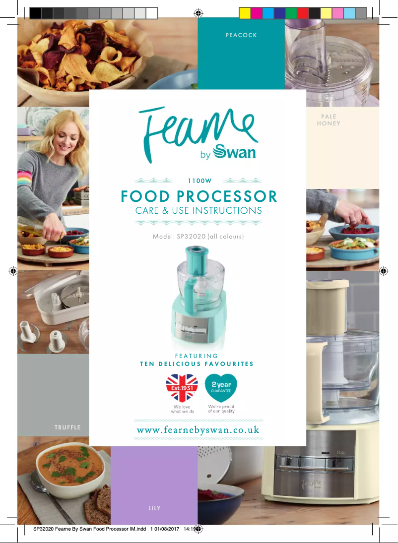 Page 1 de la notice Manuel utilisateur Swan SP32020LYN