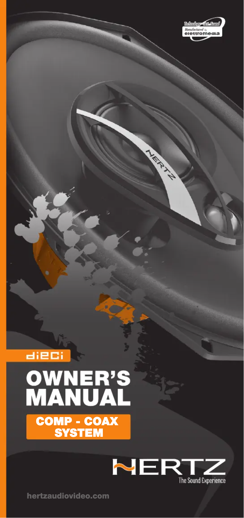 Page 1 de la notice Mode d'emploi Hertz Dieci DCX 160.3