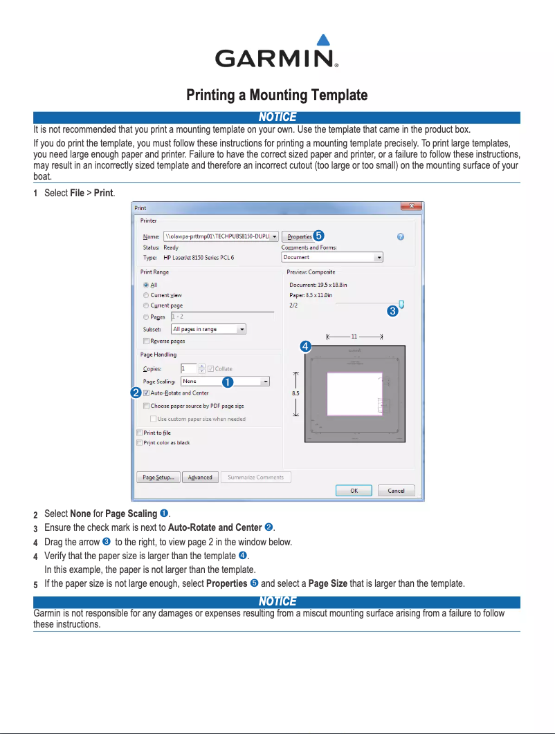 Page n°1 - Mode d'emploi Garmin echoMAP 95sv