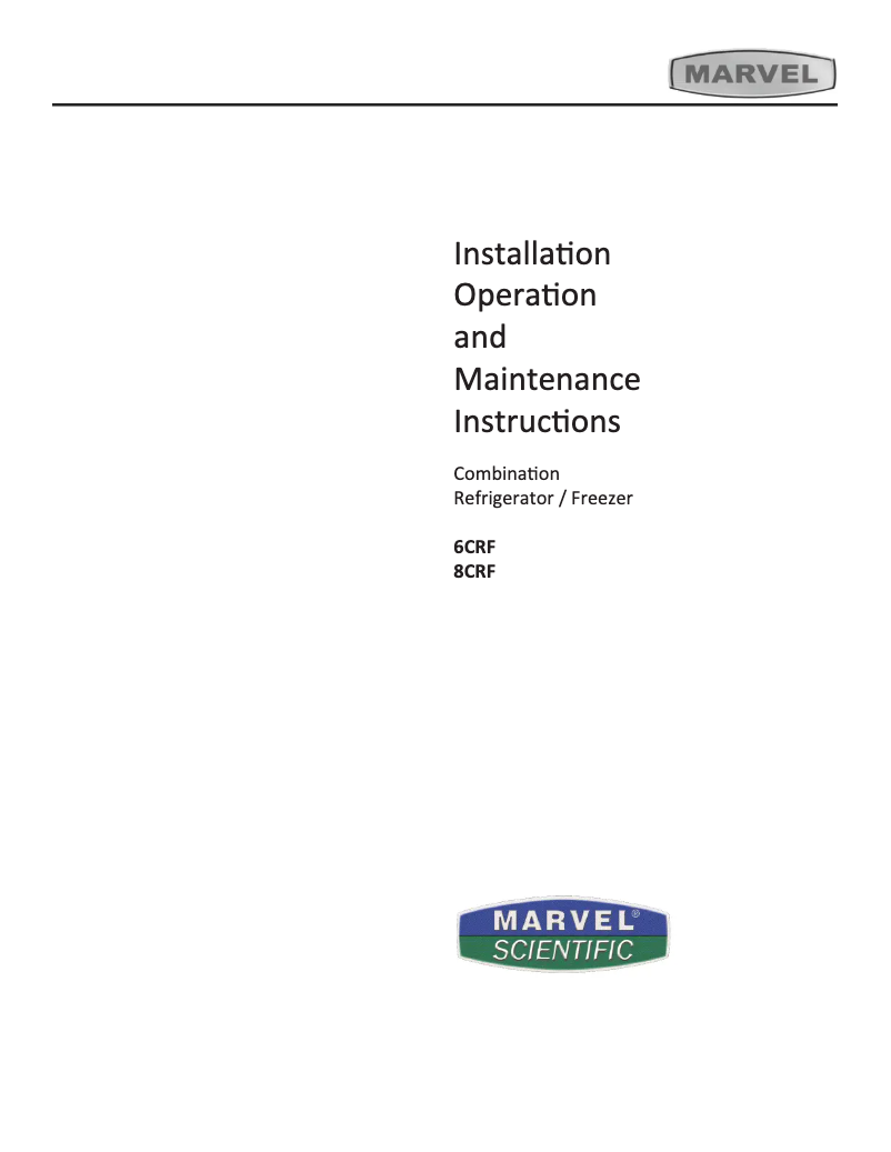 Page n°1 - Manuel utilisateur Marvel MS24RFS2RW