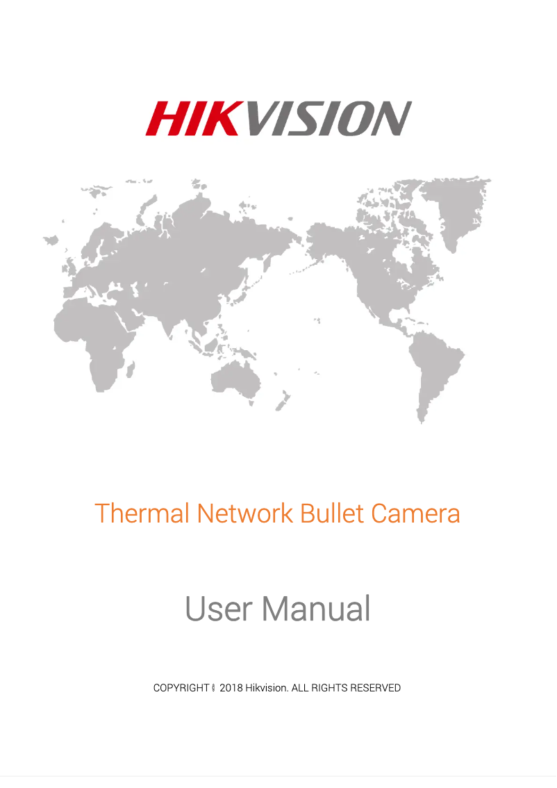 Image de la première page du manuel de l'appareil DS-2TD2117-3