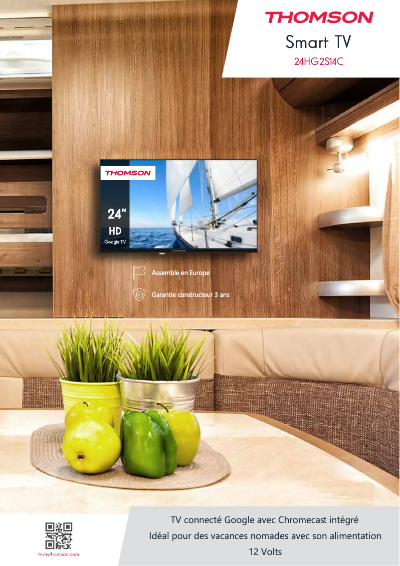 Image de la première page du manuel de l'appareil 24HG2S14C