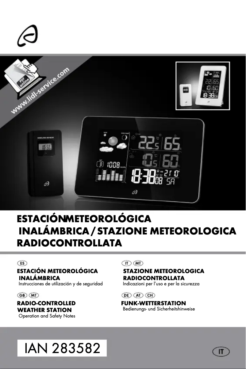 Página 1 del manual Manual de usuario Auriol HG02832A