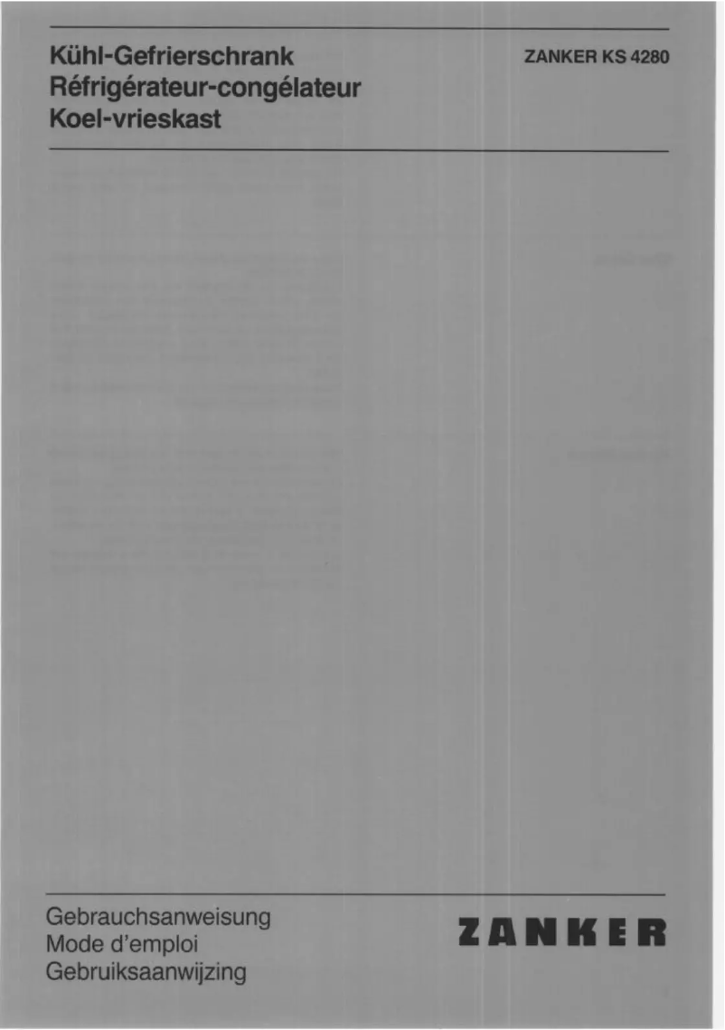 Page n°1 - Manuel utilisateur Zanker KS 4280