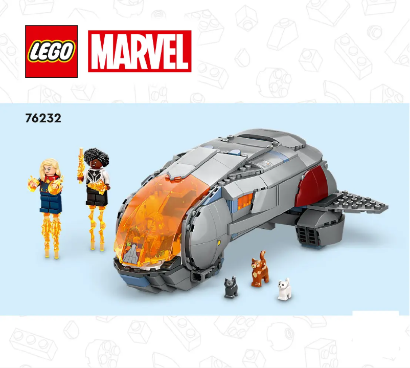 Image de la première page du manuel de l'appareil Marvel 76232