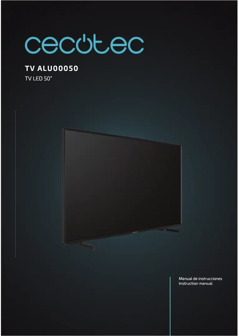 Página 1 del manual Manual de usuario Cecotec ALU00050