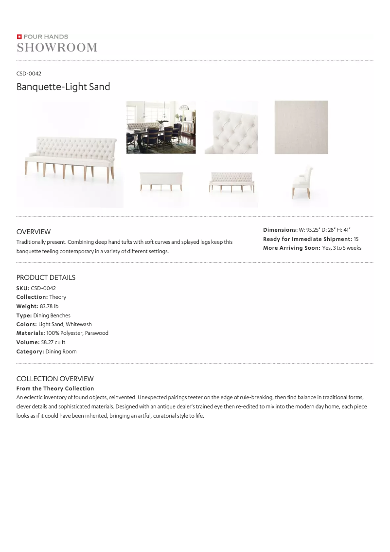 Página 1 del manual Manual de usuario Four Hands CSD-0042