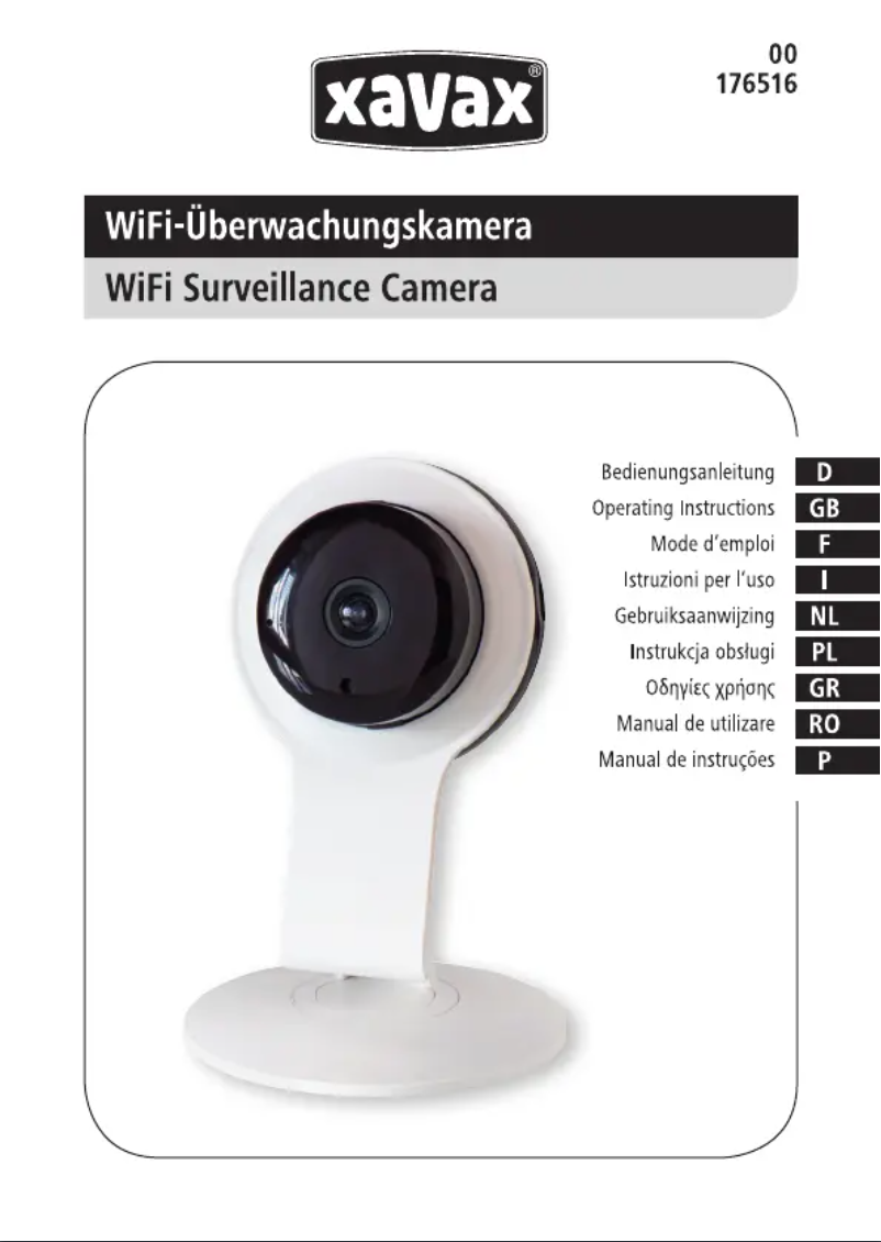 Page n°1 - Manuel utilisateur Hama Xavax