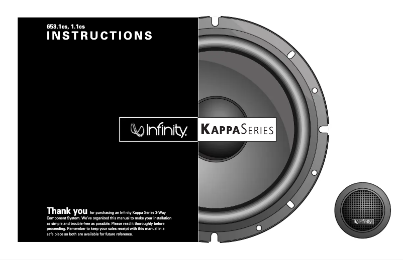 Image de la première page du manuel de l'appareil Kappa 653.1cs