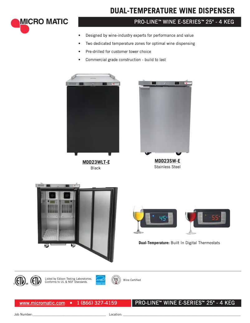 Image de la première page du manuel de l'appareil MDD23WLT-E