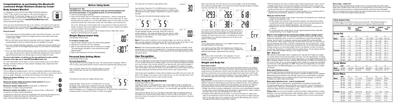 Page 1 de la notice Manuel utilisateur Conair WW912XF
