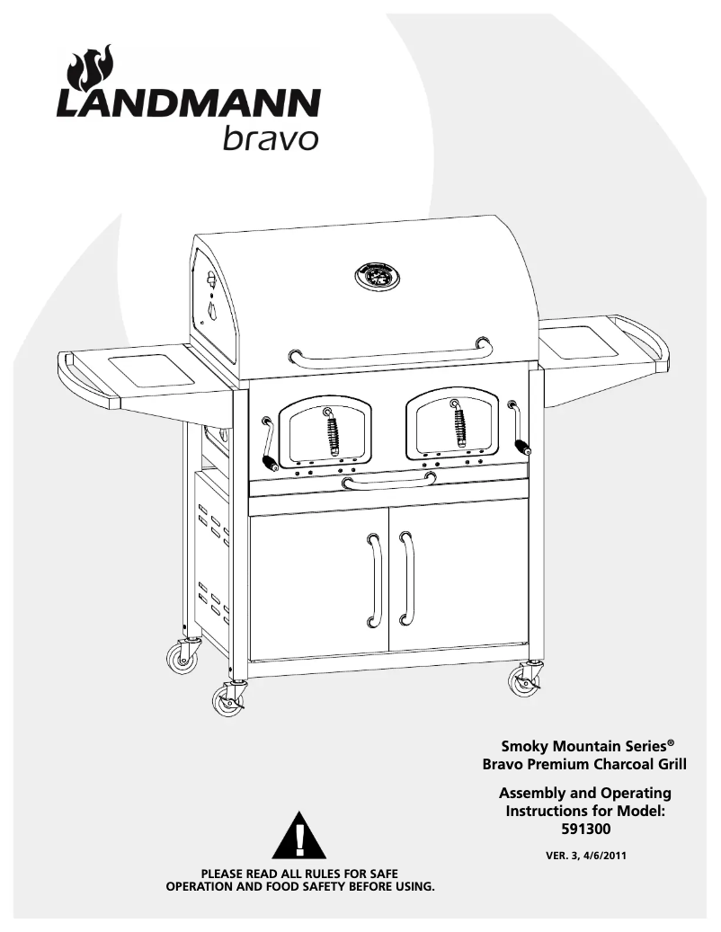 Image de la première page du manuel de l'appareil Bravo 591300