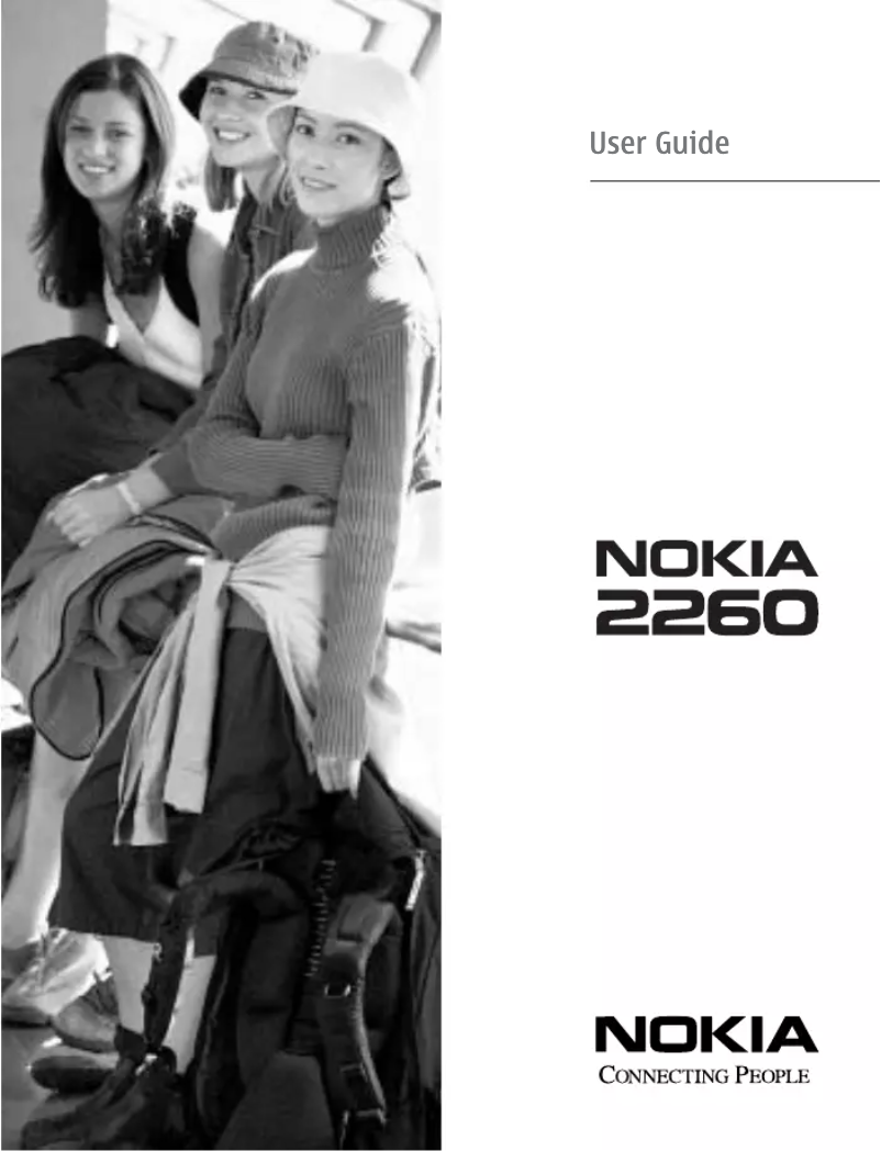 Imagen de la primera página del manual del dispositivo 2260