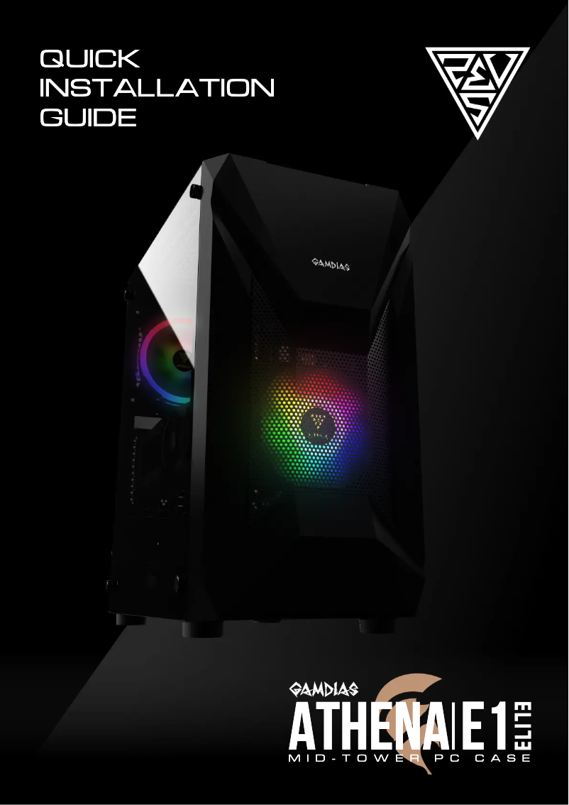 Image de la première page du manuel de l'appareil Athena E1 Elite