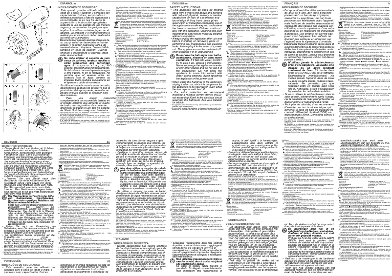 Image de la première page du manuel de l'appareil SH7081 Studio 2200