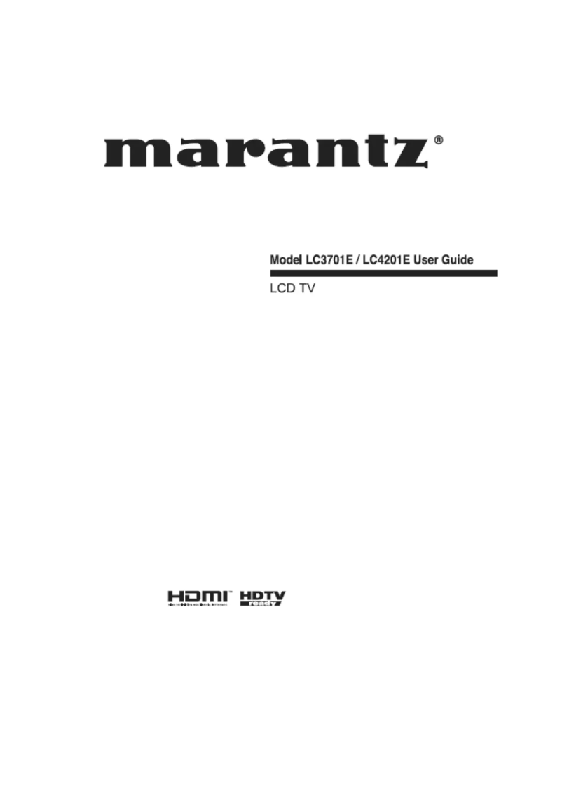 Page 1 de la notice Manuel utilisateur Marantz LC3701E