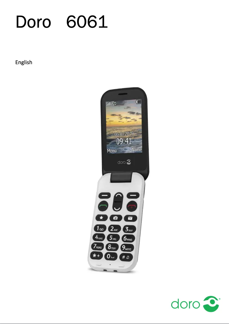 Página 1 del manual Manual de usuario Doro 6061