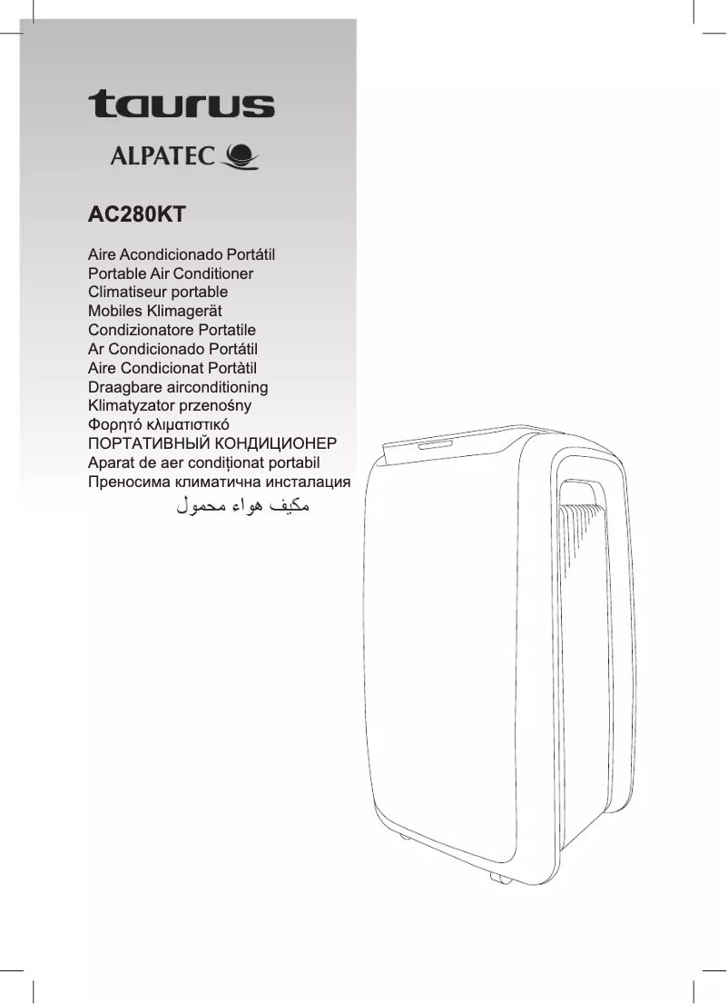 Page n°1 - Manuel utilisateur Taurus AC280KT