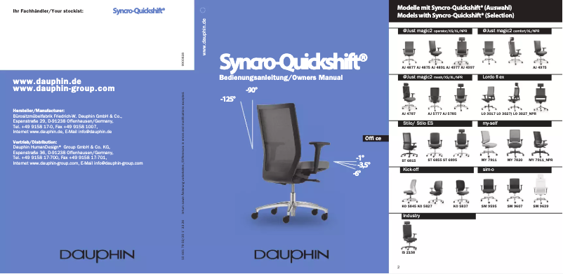 Page n°1 - Manuel utilisateur Dauphin Lordo LO 3017