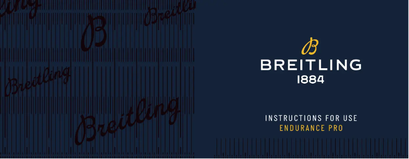 Page n°1 - Manuel utilisateur Breitling Endurance Pro 44