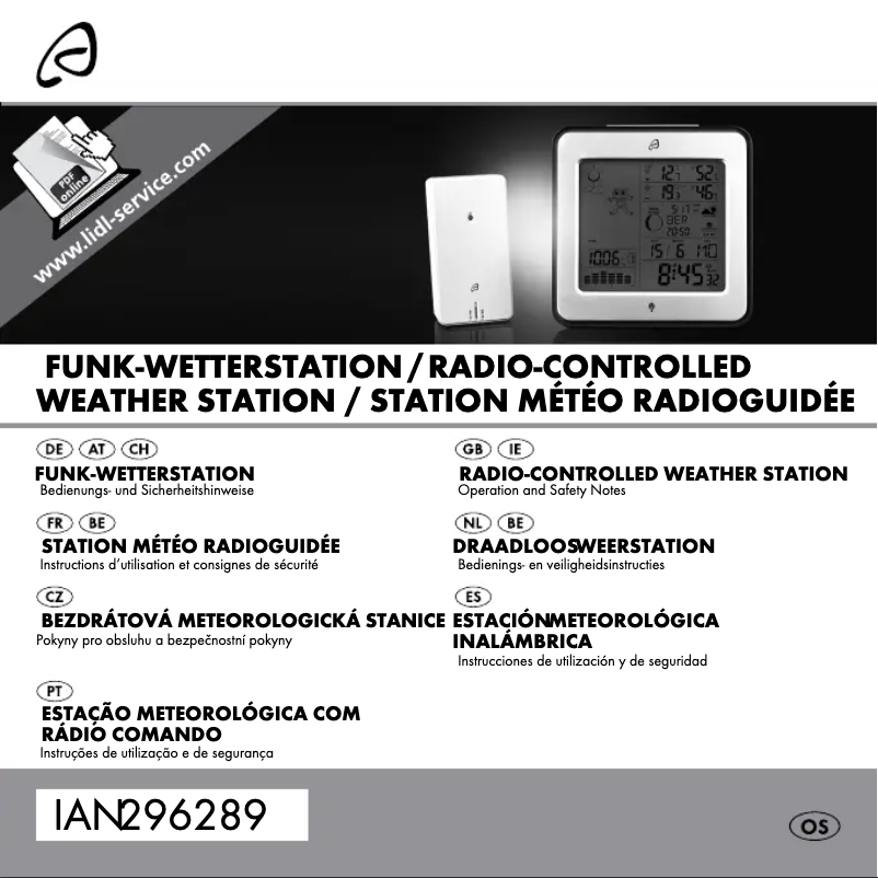 Image de la première page du manuel de l'appareil Z31915