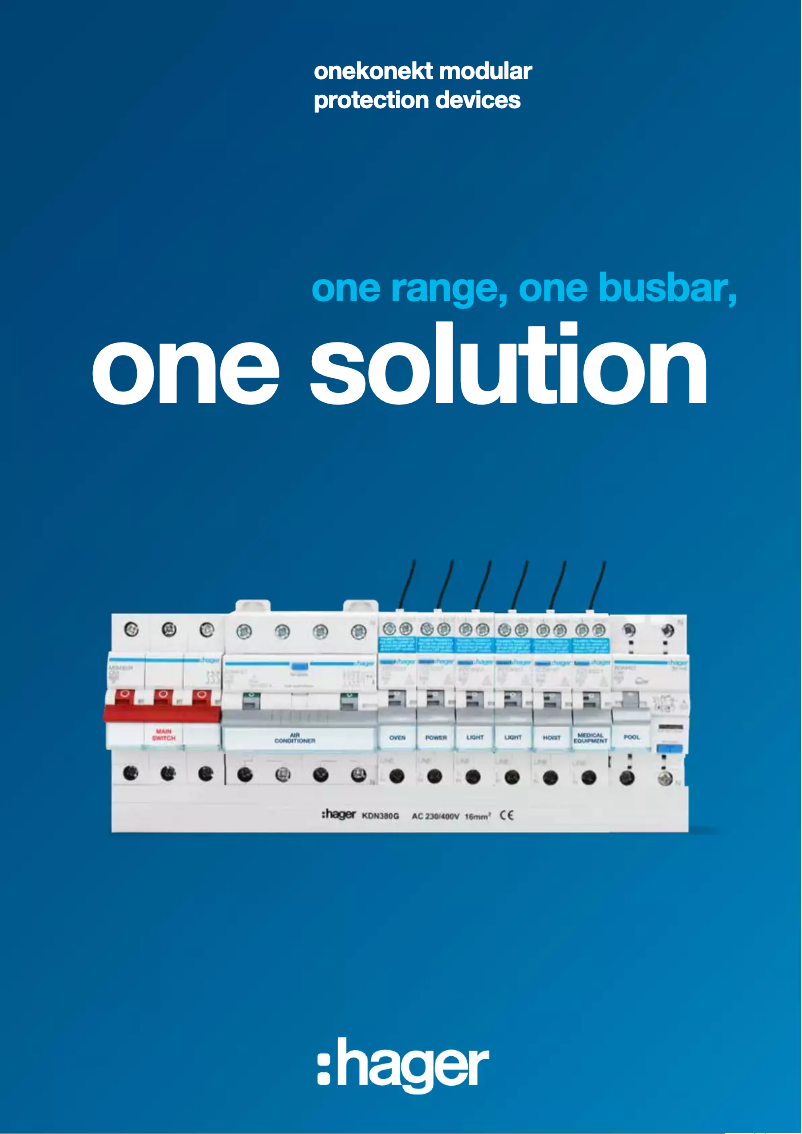 Page n°1 - Brochure Hager ADA913T