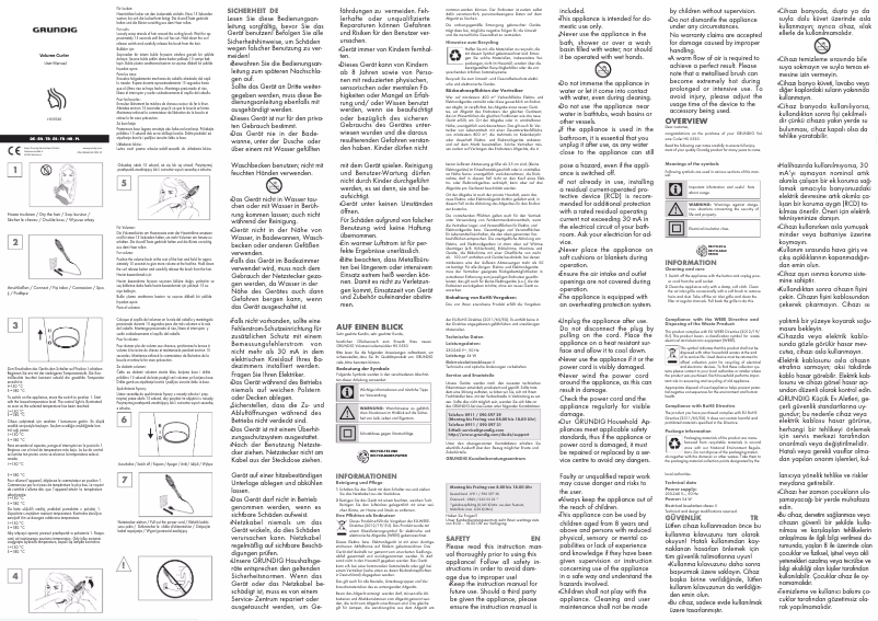 Page 1 de la notice Manuel utilisateur Grundig HS 5530