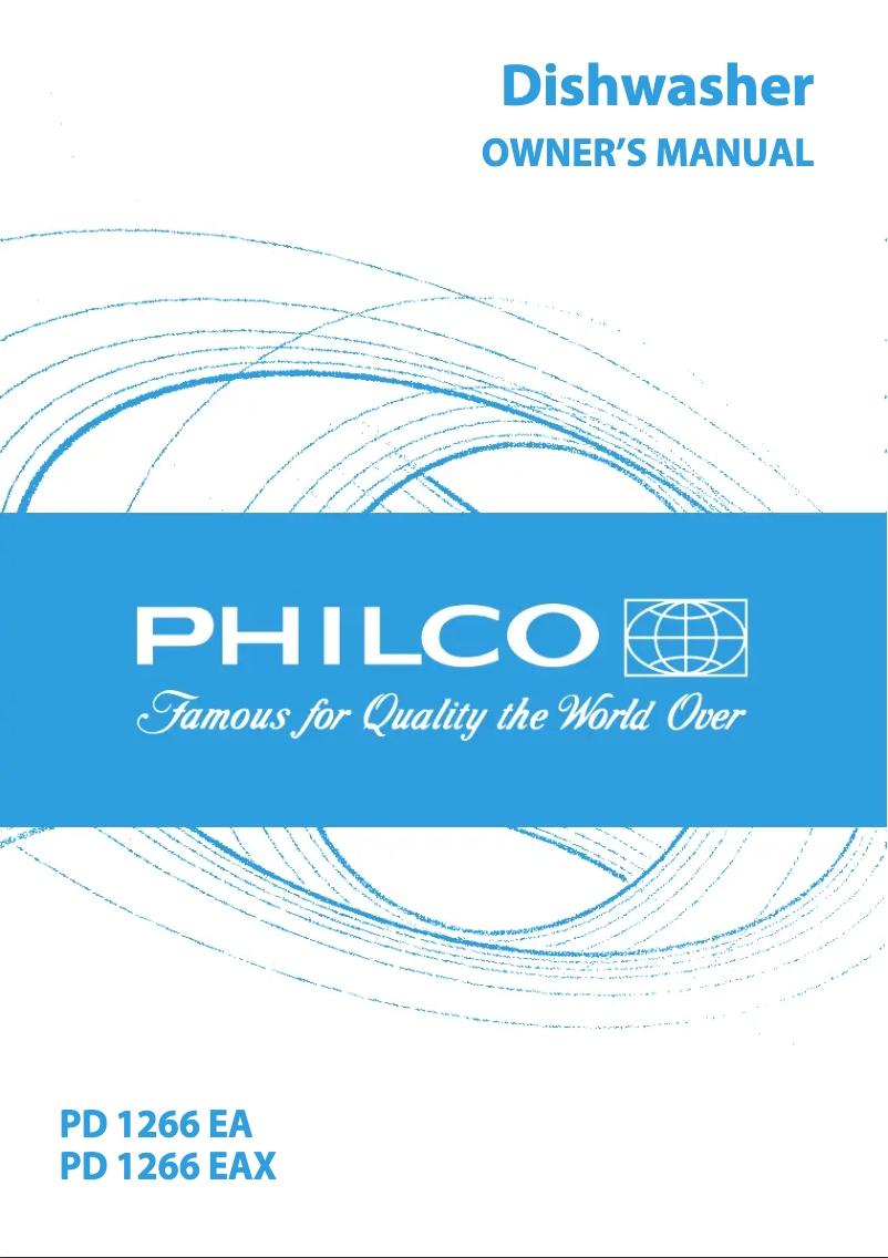 Page n°1 - Mode d'emploi Philco PD 1266 EAX