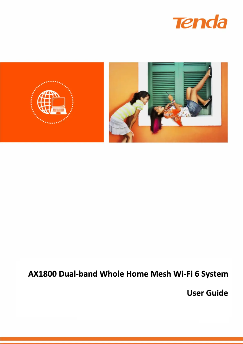Page 1 de la notice Guide d'installation Tenda EX6