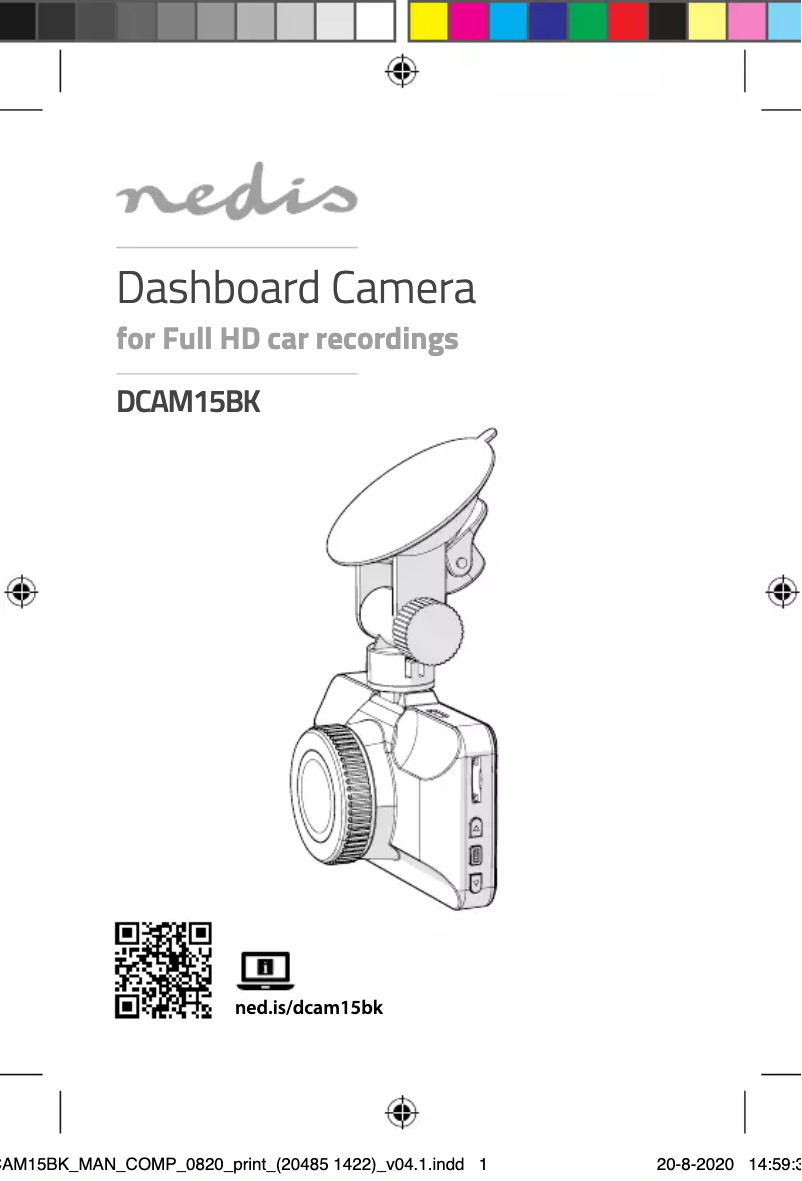 Page n°1 - Manuel utilisateur Nedis DCAM15BK