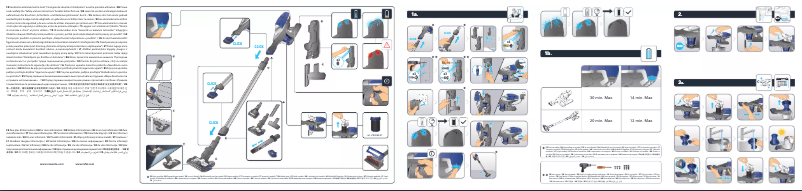 Page 1 de la notice Manuel utilisateur Rowenta Air Force 360 RH9057