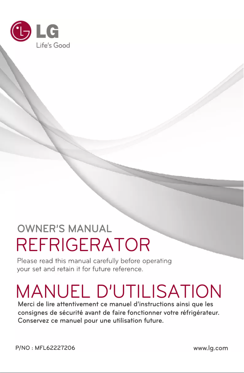 Página 1 del manual Manual de usuario LG GL-B332RLMC