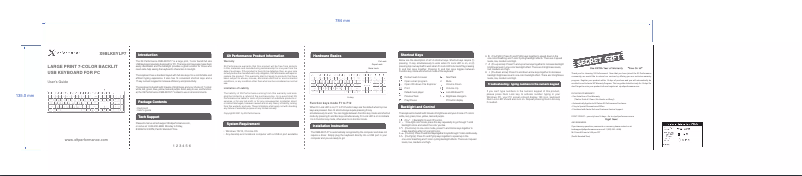 Page 1 de la notice Manuel utilisateur X9 Performance X9BLKEYLP7